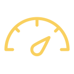 speedometer gauge on representation of how KPI can help for good