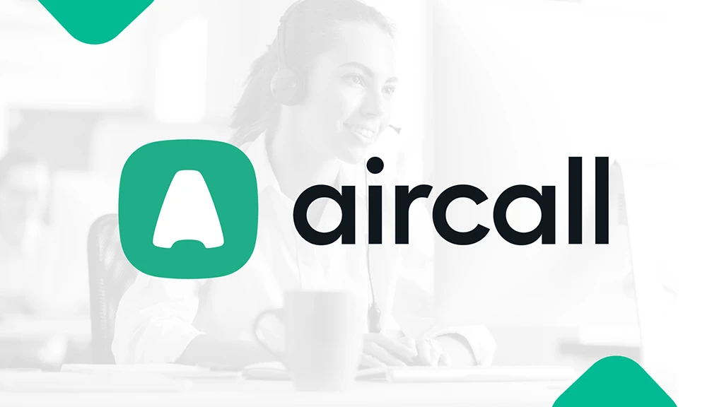 Aircall presentation slide example.